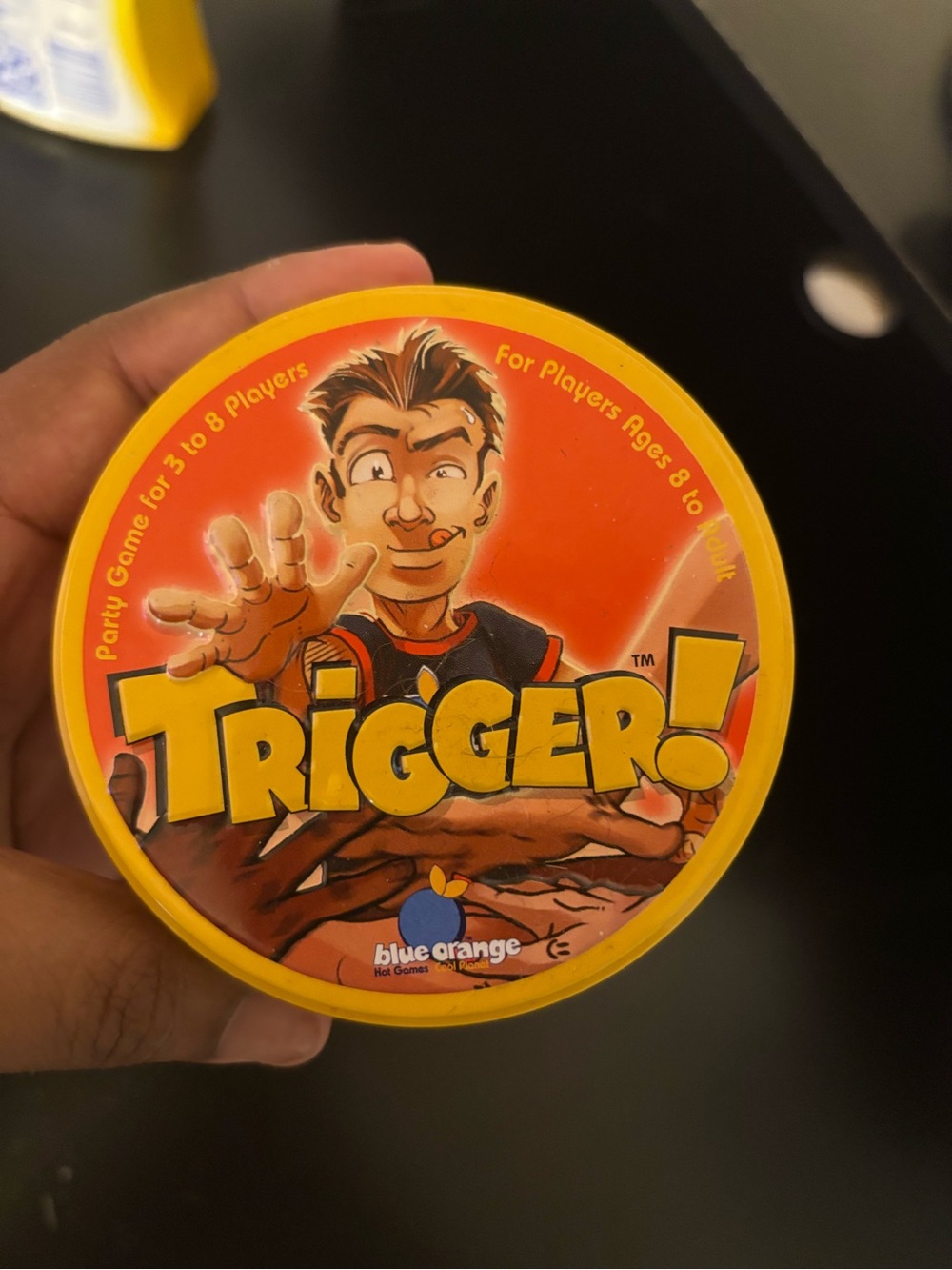 Trigger! Party Game Complete Travel Tin Game 3-8 Players